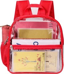 Clear Backpack – Stadium Approved Transparent Design Waterproof Bag 12×6×12 inch
