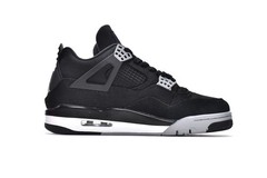Jordan 4 SE “Black Canvas” Men’s Mid Top Retro Basketball Shoes