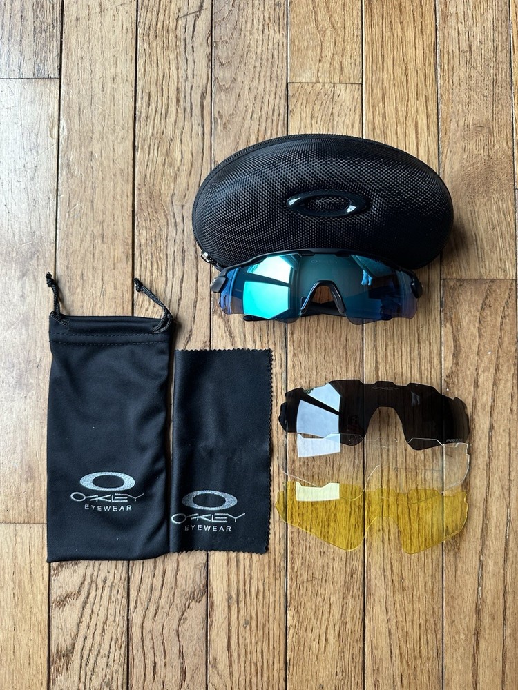 Oakley RADAR EV PATH Polished Black Frame W/PRIZM LENS BASEBALL SPORTS