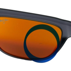 Maui Jim PEHU MJ-602-002 Matte Translucent Grey Sunglasses 55mm 19mm 145mm Japan