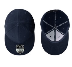 Premium Solid Fitted Baseball Cap Hat Blank Plain Flat Bill 9-Sizes Trucker