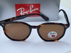 NEW Ray-Ban RB4306 710/83 Polished Light Havana/ Polarized Brown Sunglasses 54mm