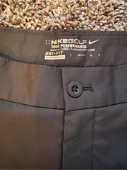 Nike Golf Tour Performance Dri-Fit Pants Men’s 36 x 30 Gray/Brown Athletic Golf