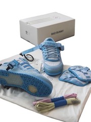 Bad Bunny × adidas Forum Buckle Low Blue Tint GY9693 NEW WITH BOX