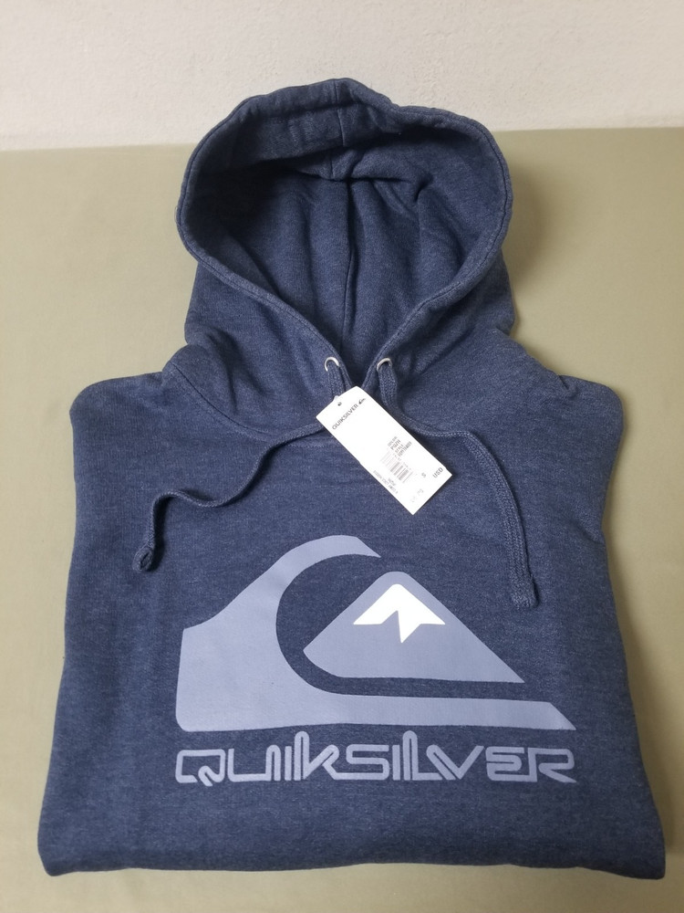 New Quiksilver Mens Pullover Hoodie. Retail 50.00