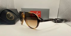 New Ray-Ban Cats 5000 Havana Brown Sunglasses RB4125 710/51 59MM Unisex