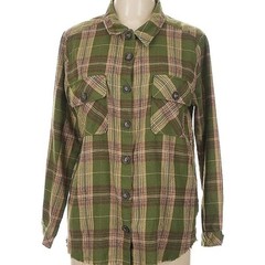 Women’s Democracy Green Plaid/flannel shirt