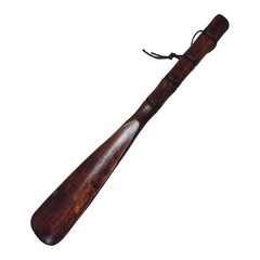 Long Handle Wooden Shoe Horn for Women and Men 12.5″ Wood Senior Friendly Shoe
