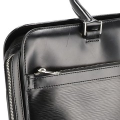 Louis Vuitton Bassano MM Epi Noir M54032 TR2 B rank 19 Used