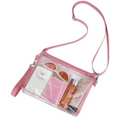 Bagenius Clear Purse Stadium Approved Crossbody Bag