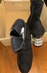 New (NWT) DUNE LONDON, Style (OPTIMALS) black Size 7M US/ 38 EU Half Boots
