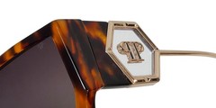 NEW PHILIPP PLEIN SPP040 SPACE ROCK PLEIN SUNGLASSES FULL-RIM ITALY 0728