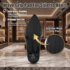 Shoe Sole Protector, Rubber Self-Adhesive Anti-Slip Grips, Shoe Bottom Protector