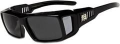 Barricade Fits Over Prescription XL Polarized Rectangular Shape Sunglasses