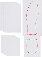 SATINIOR 8 Pieces Clear Sole Protector for High Heel Shoes, anti Slip Sole Prote