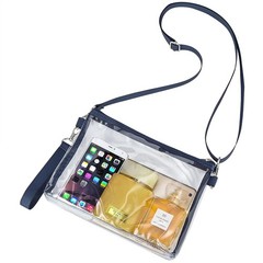 Bagenius Clear Purse Stadium Approved Crossbody Bag
