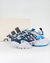 adidas XLG Runner Deluxe Casual Running JR 8079 Unisex Black Blue