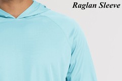 UPF50+ Mens Outdoor Fishing Hoodie Sun Block Skin Protection Long Sleeve T-Shirt