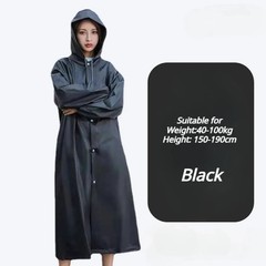 Disposable Raincoat Long for Women Full-Body Rain-Proof Men’s Adult Transparent