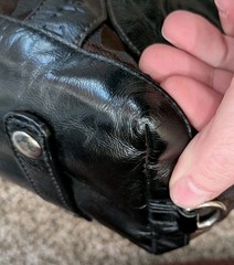Coach Ashley Piece Patched Satchel Purse w looped handles #F15474 – *Read*