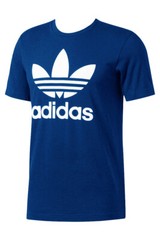 Adidas Men’s T-Shirt Trefoil Logo Design Graphic Classic Short Sleeve Shirt