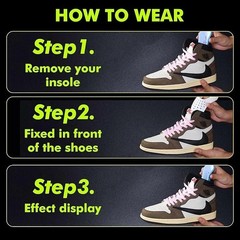 4-Pair Shoe Crease Protector for Sneakers: Air Force 1 Jordan 1, Dunk Low & More