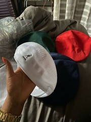 Kangol Breathable Beret Hat Summer Newsboy Woven Flat Caps Casual Men Women USA