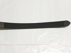 NEW Snap On Tools Men’s Genuine Leather No-Scratch Black Work Belt Hook & Loop
