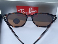 NEW Ray-Ban RB4306 710/83 Polished Light Havana/ Polarized Brown Sunglasses 54mm