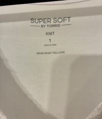 Torrid Solid White Lace V-Neck Sleeveless Babydoll Top Blouse – Size 1 (14)
