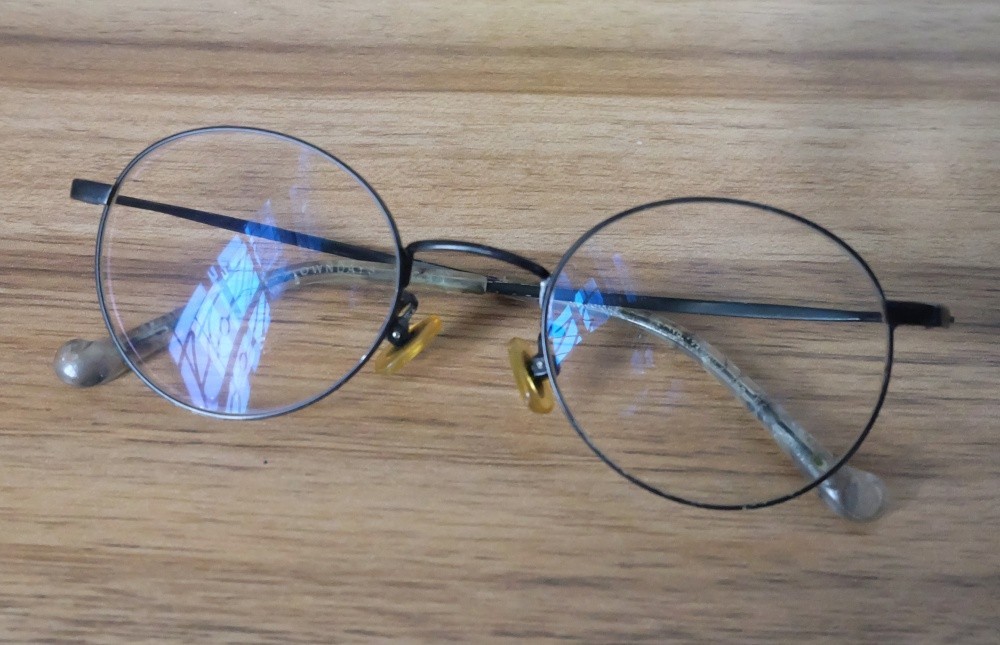 Owndays Junni Round Glasses Black JU1015G-8A Size 45-19 133mm Rare Model