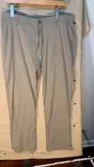 Orvis Mens 36×30 Khaki Chino Pants Tan Fly Fishing Outdoor Casual