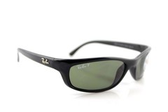 Authentic Ray Ban Predator Black Green Sunglasses RB4115 601/9A 57 mm