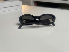 Celine Triomphe CL40194U Black Sunglasses Grey Lenses Excellent Condition
