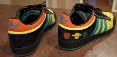 Vtg Adidas Top Ten Low Day of the Dead Size 10.5