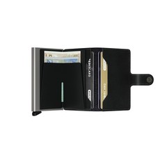 Secrid Men’s Most Iconic Miniwallet Black Genuine Leather, with RFID Protection