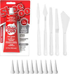 Shoe Goo Clear Shoe Repair Adhesive Bundle: Includes 10 Snip Tip Applicators