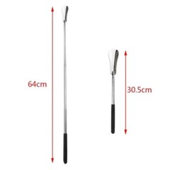 Extra Long Handle Shoe Horn Stainless Steel 25″ Handled Metal Shoehorn Horns USA