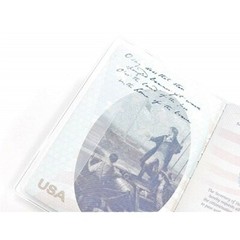 Clear Transparent Passport Cover Holder Case Organizer ID Card Travel Protector