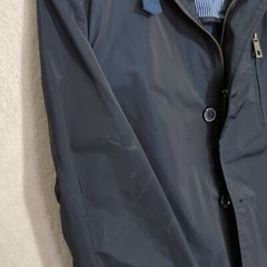 Karl LAGERFELD Elegant Jacket Men’s Navy Blue Sz.S/M US38 EU48 Shiny Nylon Rain
