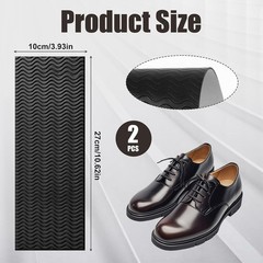 Shoe Sole Protector, Rubber Self-Adhesive Anti-Slip Grips, Shoe Bottom Protector