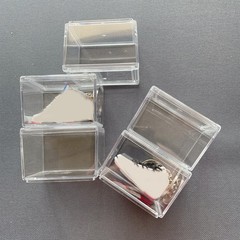 5-50Pcs Stackable Clear Transparent Mini Sneakers Shoes Storage Display Cases