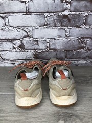 Teva Arrowood 2 Plaza Beige Taupe Knit Athletic Low Sneakers Women Sz 7M US/38EU