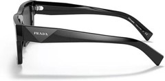 PRADA PR 19WSF 1AB5S0 Black Grey Lens Men’s Sunglasses New 52mm