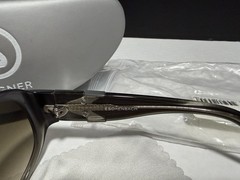 Bogner 736026 Men’s Rectangle Full Rim Sunglasses Black Frame Brown Gradient