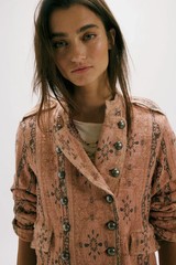 Freepeople Lotty Jacquard Band Jacket