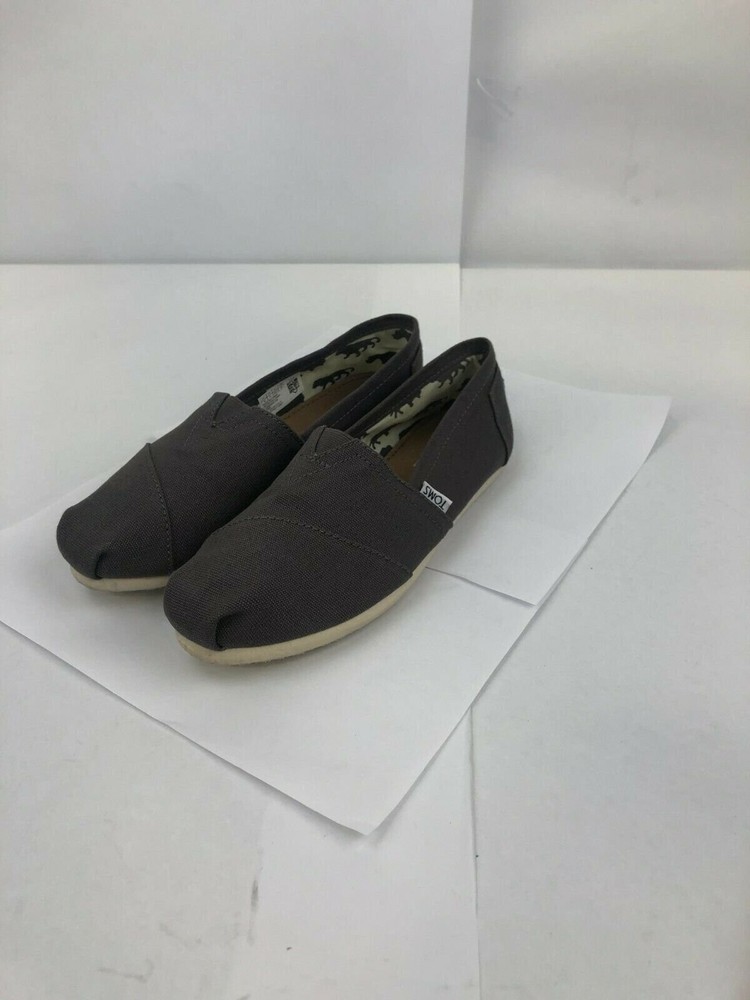 TOMS Women’s Classics Flat Ash Canvas Size 8 B(M) US (38-39 M EU) 001001B07-Grey