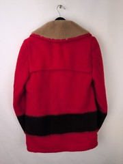 VTG DEADSTOCK HUDSON BAY x MARLBORO Men’s Sz US 38 M Red Wool Blanket Coat