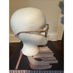 Clear Light Brown Transparent Bluelight Eyeglass Frames