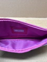 TRANSVERSION Gemstone Theme Long Bag / Clutch / Make-up VTG RARE Loop Handle